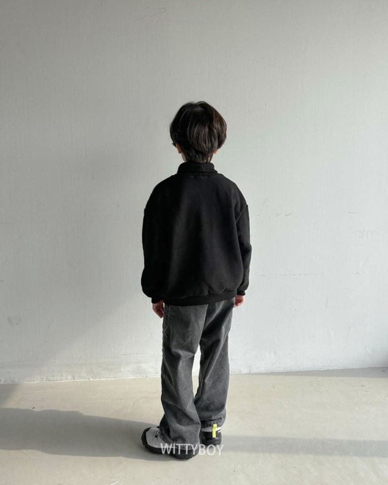 Witty Boy - Korean Children Fashion - #kidzfashiontrend - Moca Sweatshirt - 3