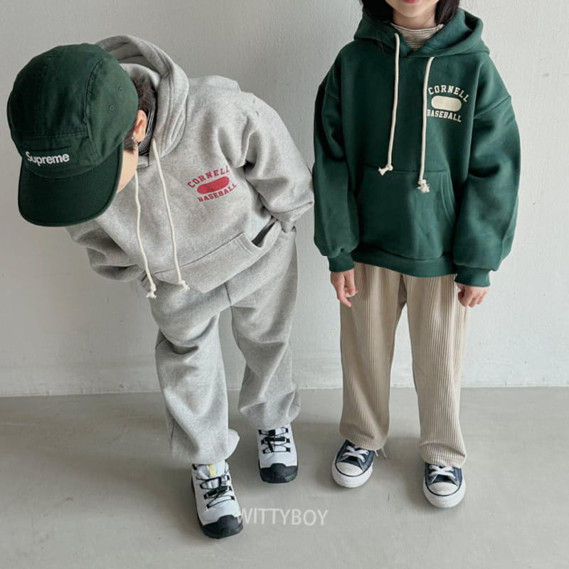 Witty Boy - Korean Children Fashion - #kidzfashiontrend - Connel Hoody Tee - 9