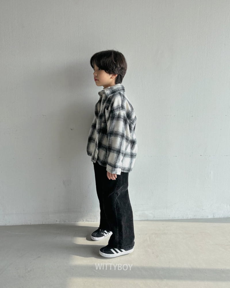 Witty Boy - Korean Children Fashion - #littlefashionista - Lulu Check Shirt - 10