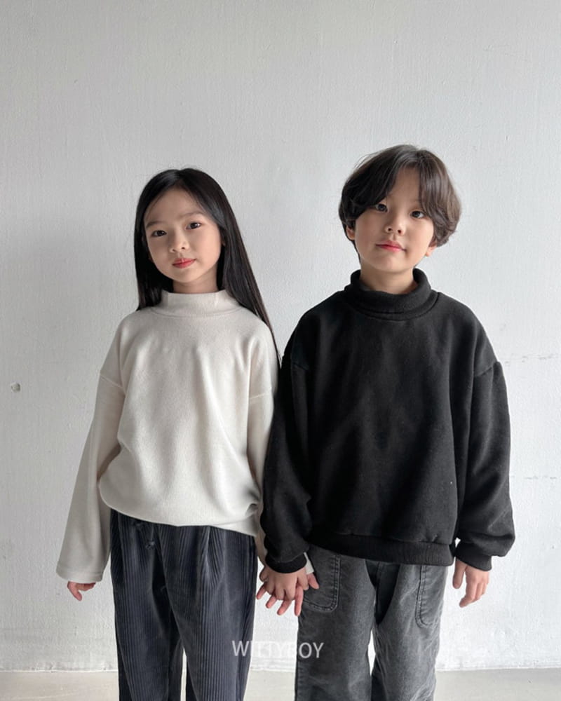 Witty Boy - Korean Children Fashion - #magicofchildhood - Moca Sweatshirt - 6