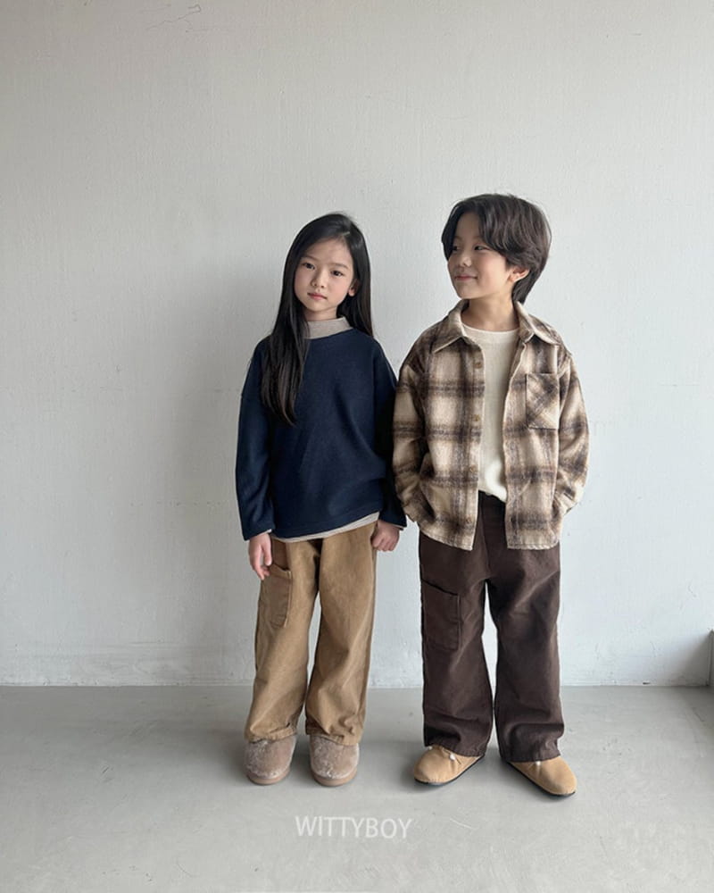 Witty Boy - Korean Children Fashion - #magicofchildhood - Browine Pants - 3