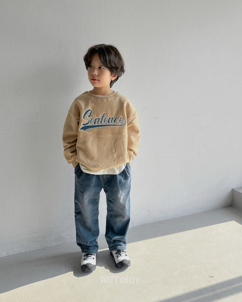 Witty Boy - Korean Children Fashion - #minifashionista - Chick Loose Jenas - 10