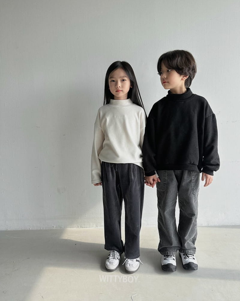 Witty Boy - Korean Children Fashion - #minifashionista - Moca Sweatshirt - 7