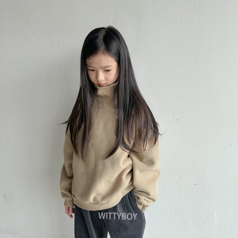 Witty Boy - Korean Children Fashion - #prettylittlegirls - Moca Sweatshirt - 8