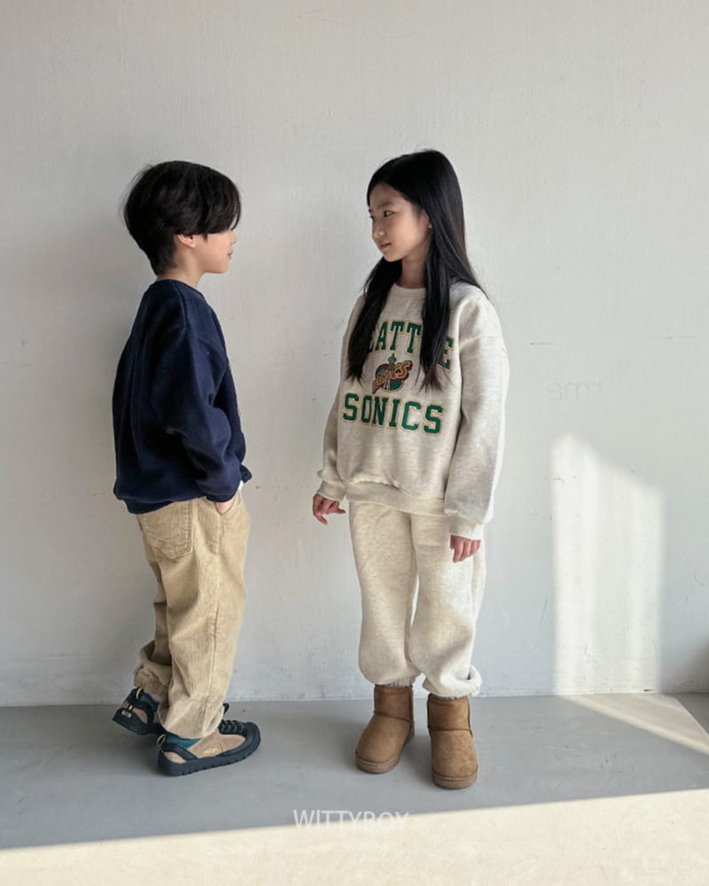 Witty Boy - Korean Children Fashion - #prettylittlegirls - Seatle Sweatshirt - 12