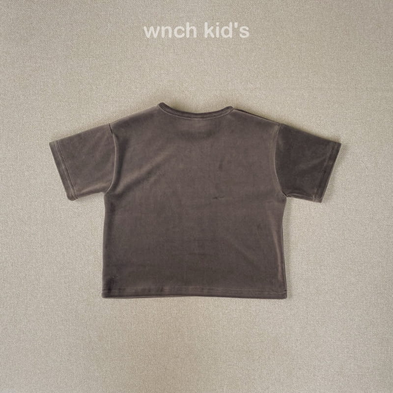 Wunch Kids - Korean Children Fashion - #designkidswear - Veloure Tee - 3