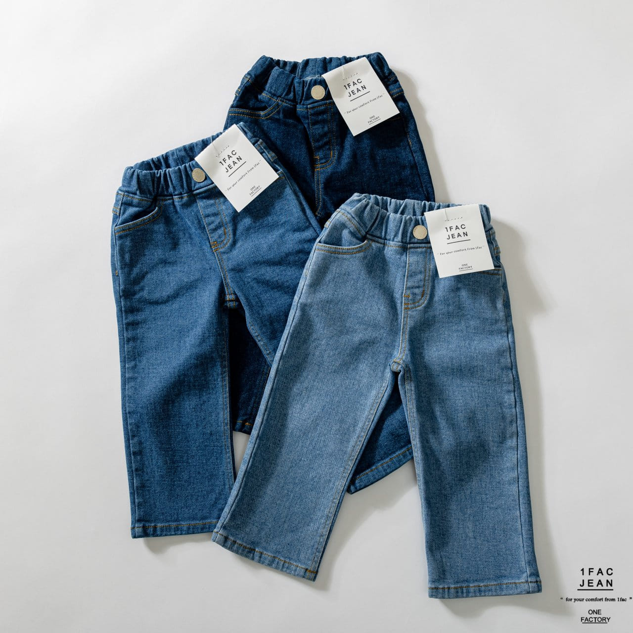 1 Fac - Korean Children Fashion - #Kfashion4kids - Legacy Straight Jeans - 2