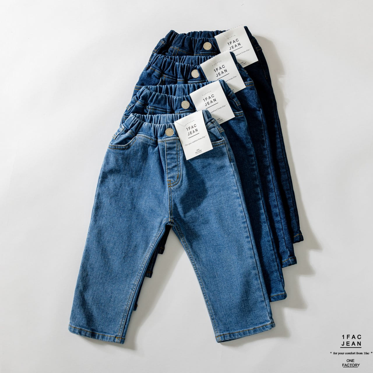 1 Fac - Korean Children Fashion - #kidsstore - Daily Baggy Jeans