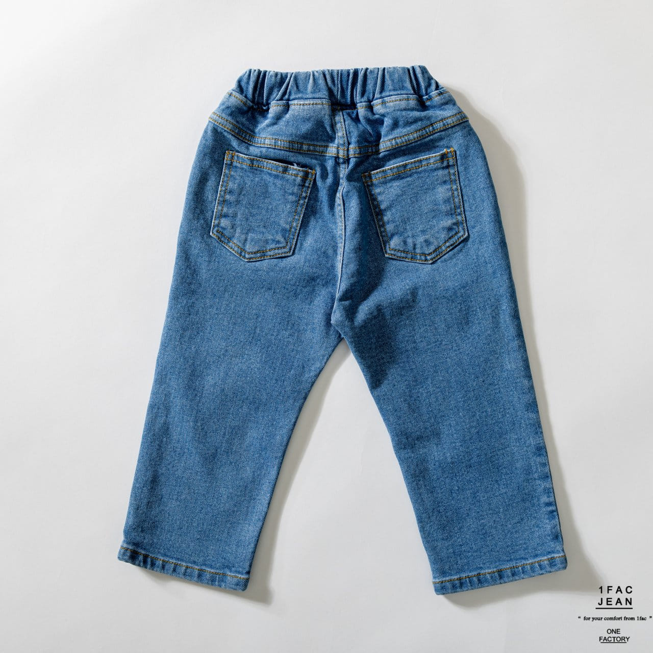 1 Fac - Korean Children Fashion - #minifashionista - Daily Baggy Jeans - 6