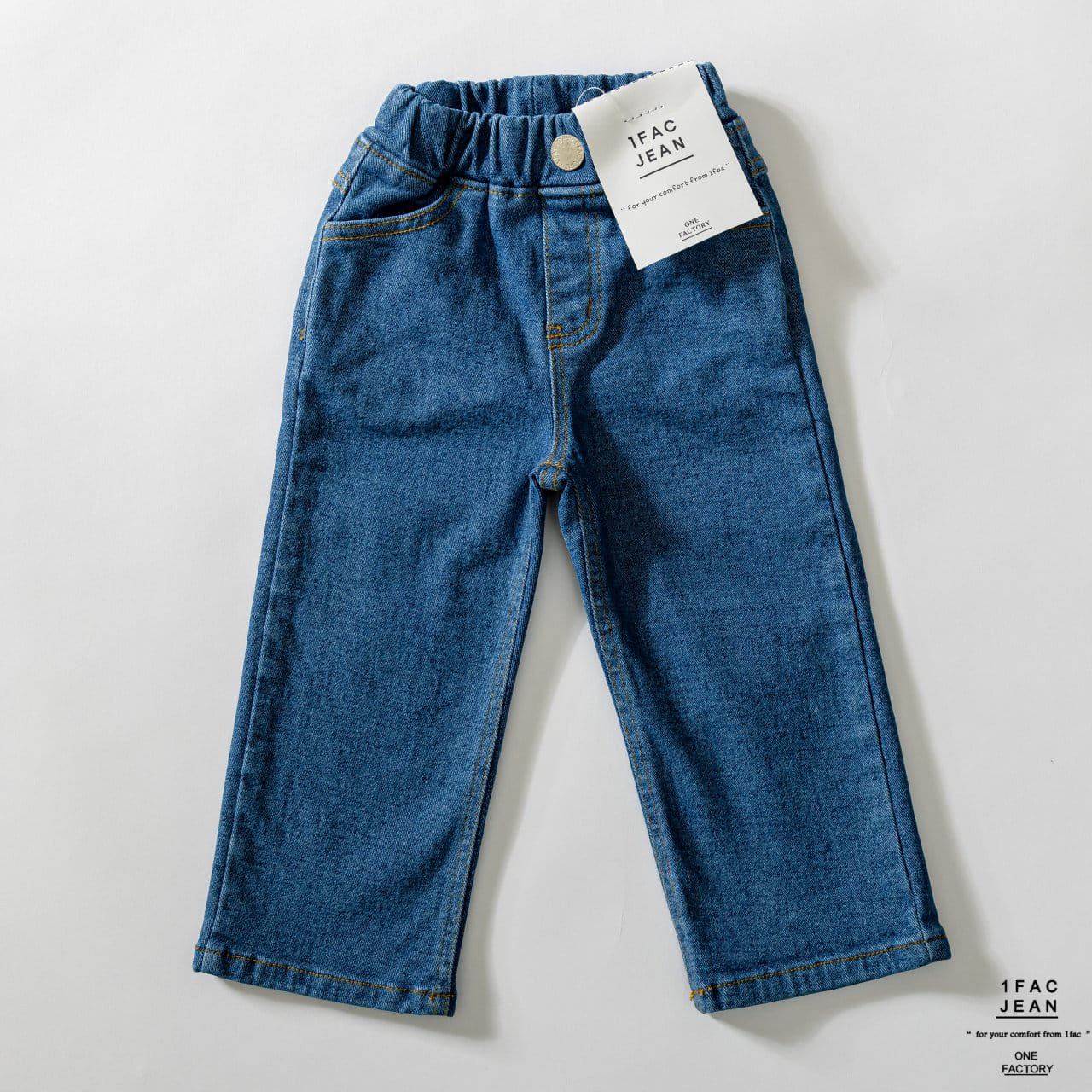 1 Fac - Korean Children Fashion - #minifashionista - Legacy Straight Jeans - 5