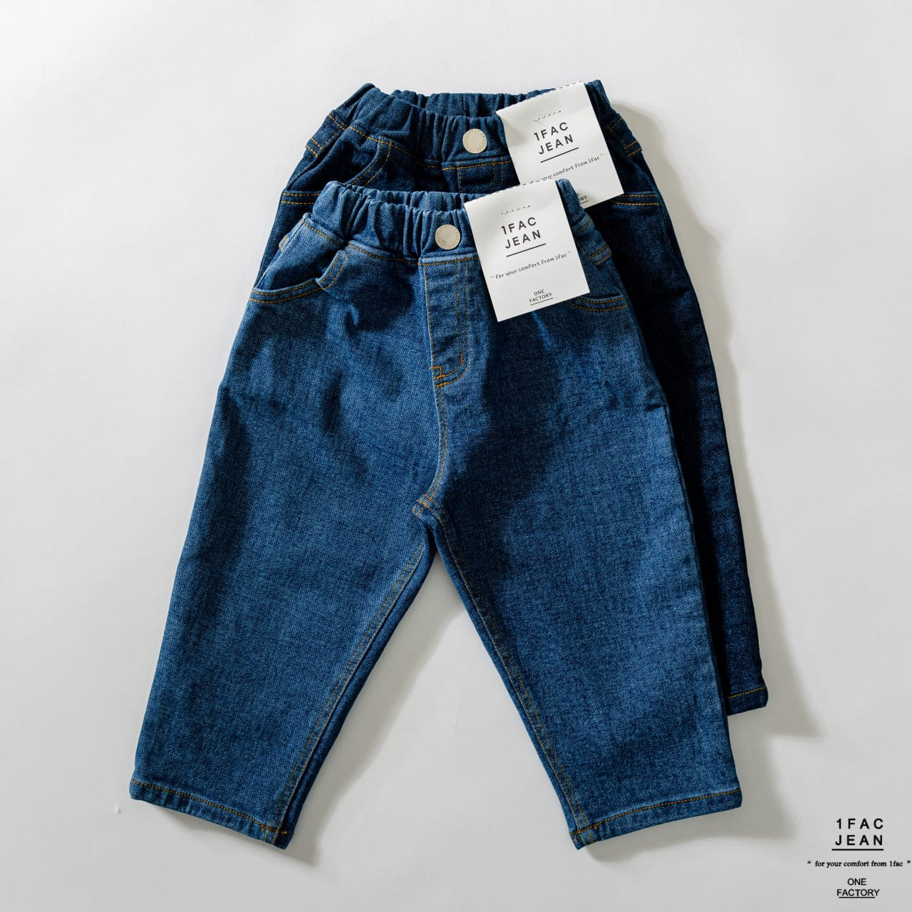 1 Fac - Korean Children Fashion - #todddlerfashion - Real Baggy Jeans - 6