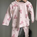 Pink Rabbit Top Bottom Set