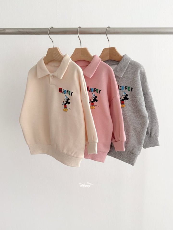 Crayon M Collar Sweatshirt