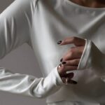 boatneck detail long sleeved t – shirt