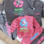 Recycle Fleece Top Bottom Set