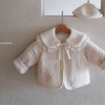 Ribbon Embroider Padding Jacket