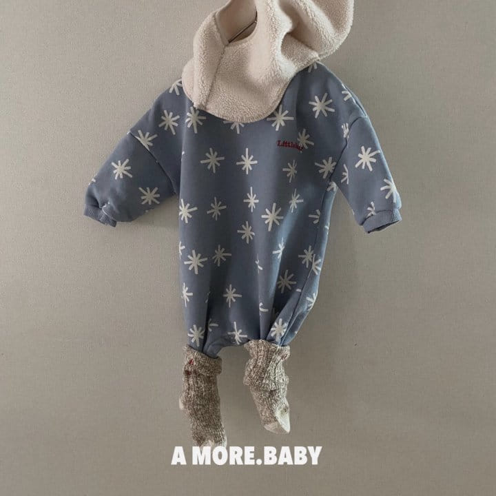 A More - Korean Baby Fashion - #babyoutfit - Snow Flower Body Suit