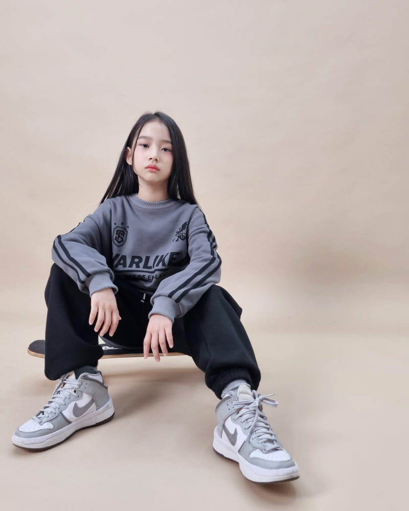 Able# - Korean Children Fashion - #childrensboutique - Dragon Two Line Sweatshirt - 5