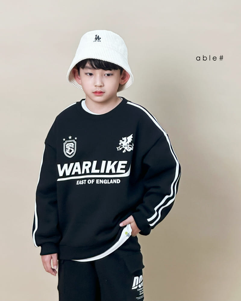 Able# - Korean Children Fashion - #designkidswear - Dragon Two Line Sweatshirt - 6