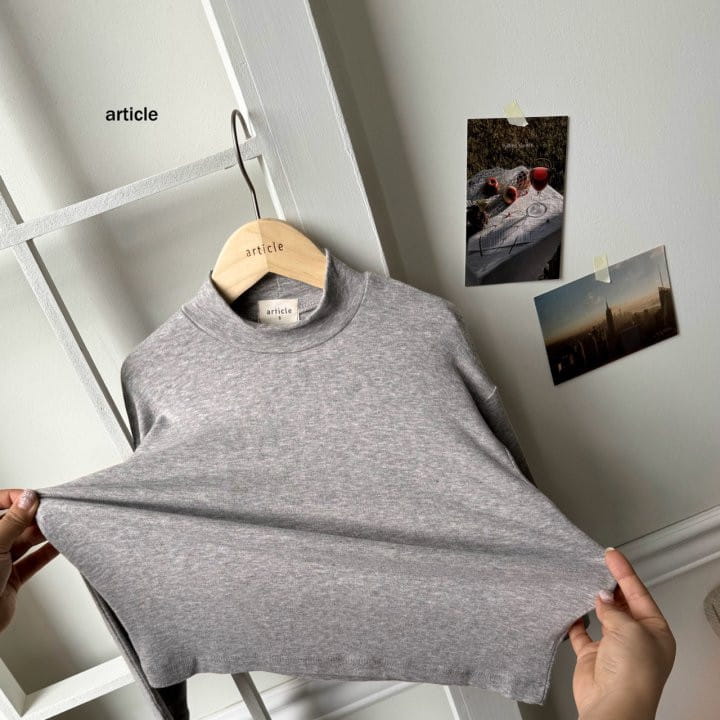 Article - Korean Children Fashion - #Kfashion4kids - About Half Turtleneck Tee - 8