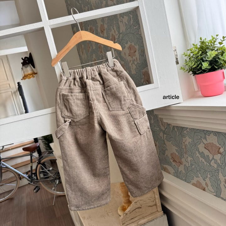 Article - Korean Children Fashion - #Kfashion4kids - Carpender Pig Rib Pants - 7