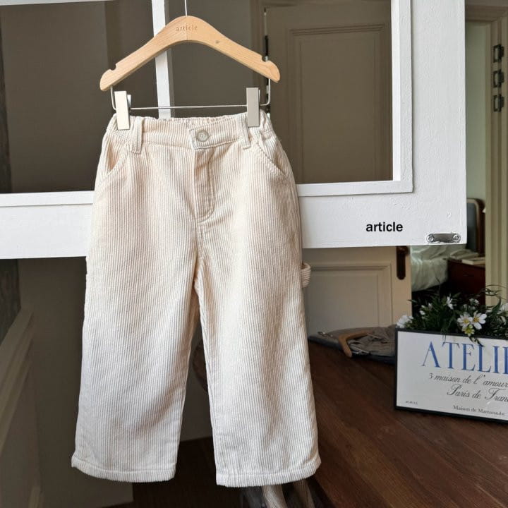 Article - Korean Children Fashion - #discoveringself - Carpender Pig Rib Pants - 2