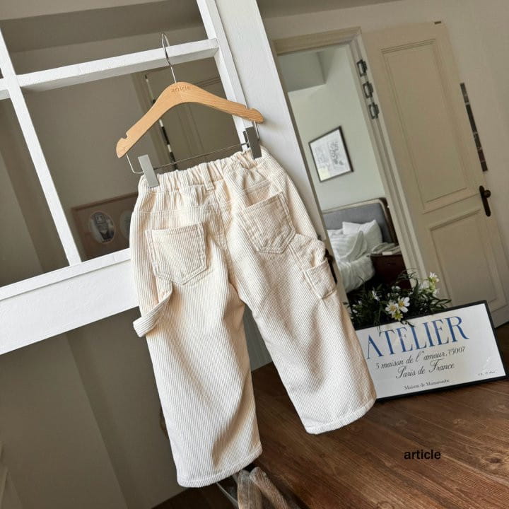 Article - Korean Children Fashion - #fashionkids - Carpender Pig Rib Pants - 4