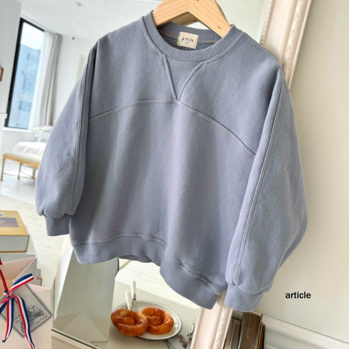 Article - Korean Children Fashion - #magicofchildhood - L Ring Stitch Sweatshirt - 8