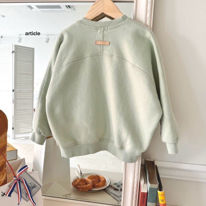 Article - Korean Children Fashion - #prettylittlegirls - L Ring Stitch Sweatshirt - 10