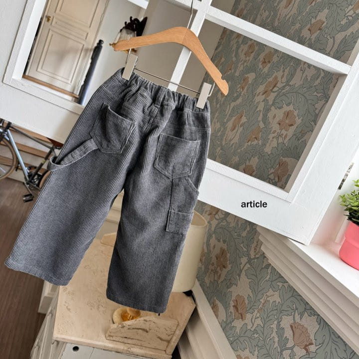 Article - Korean Children Fashion - #prettylittlegirls - Carpender Pig Rib Pants - 11