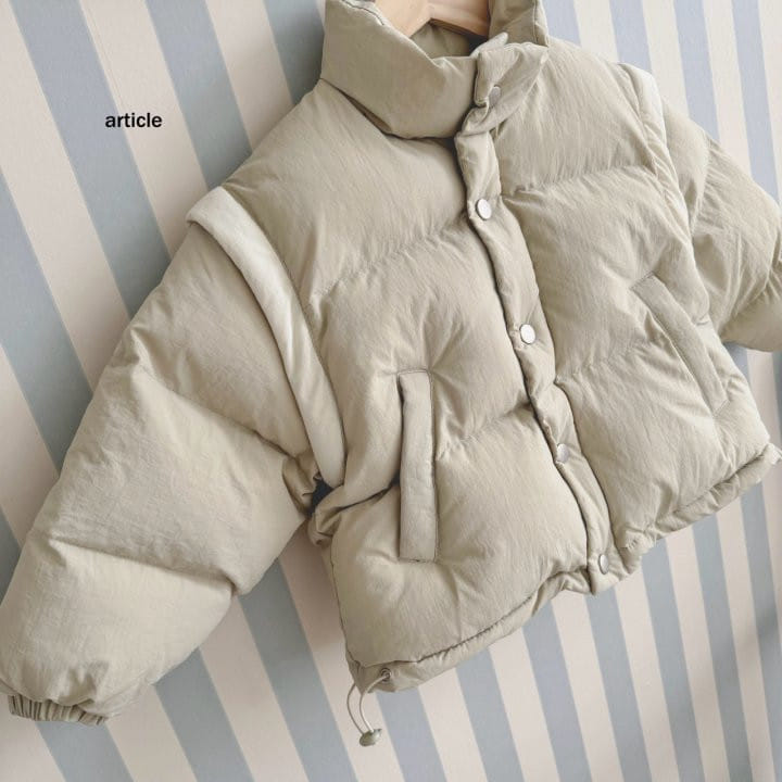 Article - Korean Children Fashion - #toddlerclothing - Edition Padding  - 4