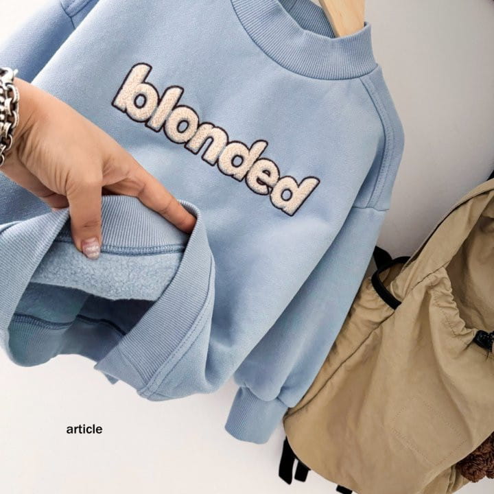 Article - Korean Children Fashion - #todddlerfashion - Blonded Bboggle Half Turtleneck Tee - 3