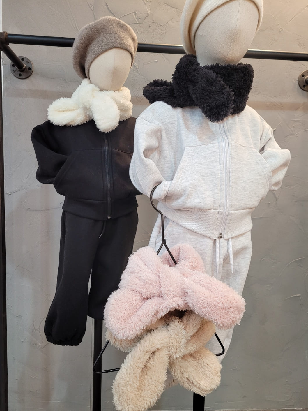 Atree - Korean Children Fashion - #Kfashion4kids - Boa Fluffy Muffler