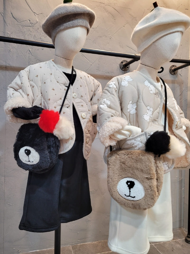 Atree - Korean Children Fashion - #Kfashion4kids - Bear Bag  - 5