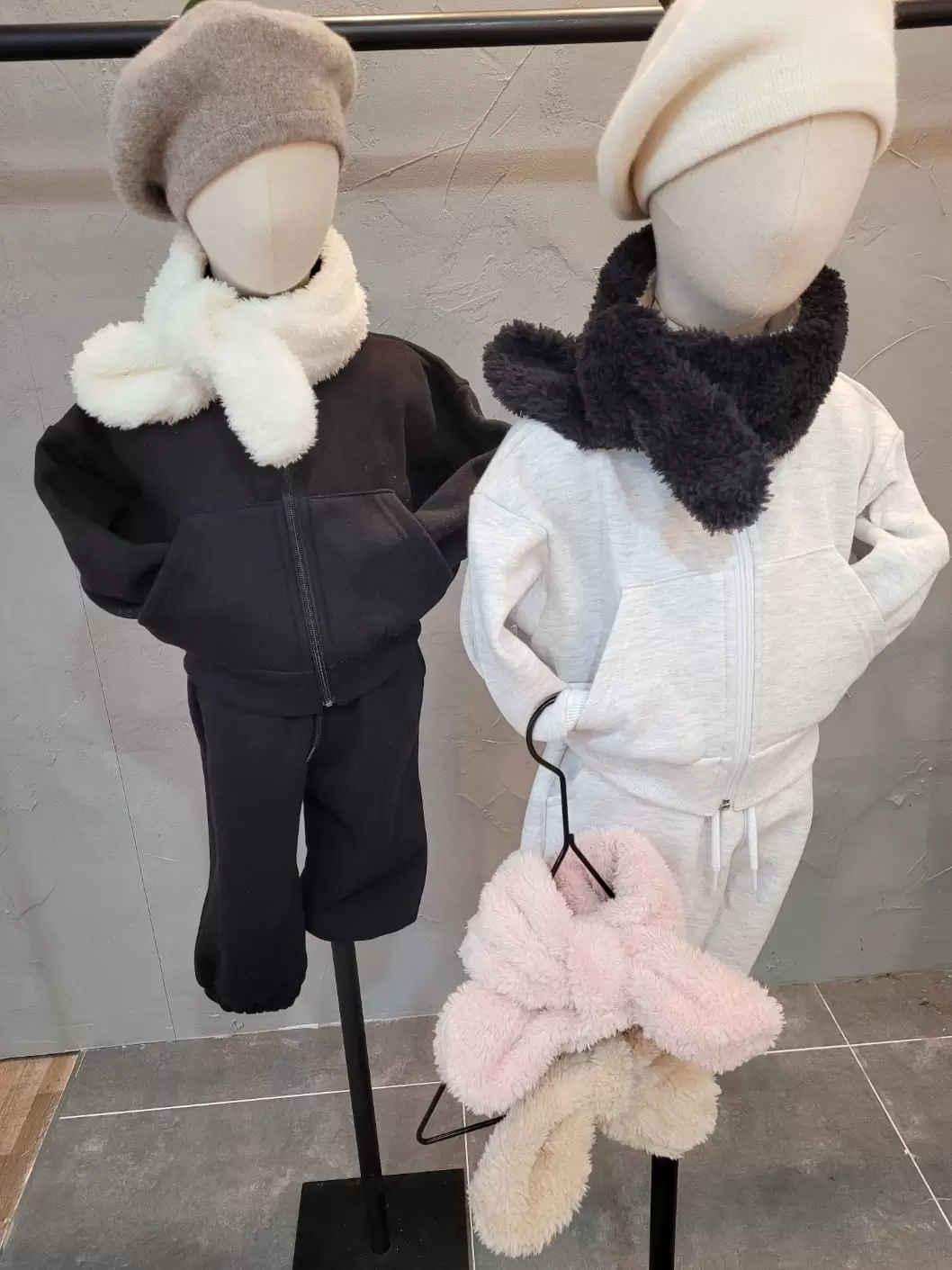 Atree - Korean Children Fashion - #todddlerfashion - Boa Fluffy Muffler - 6