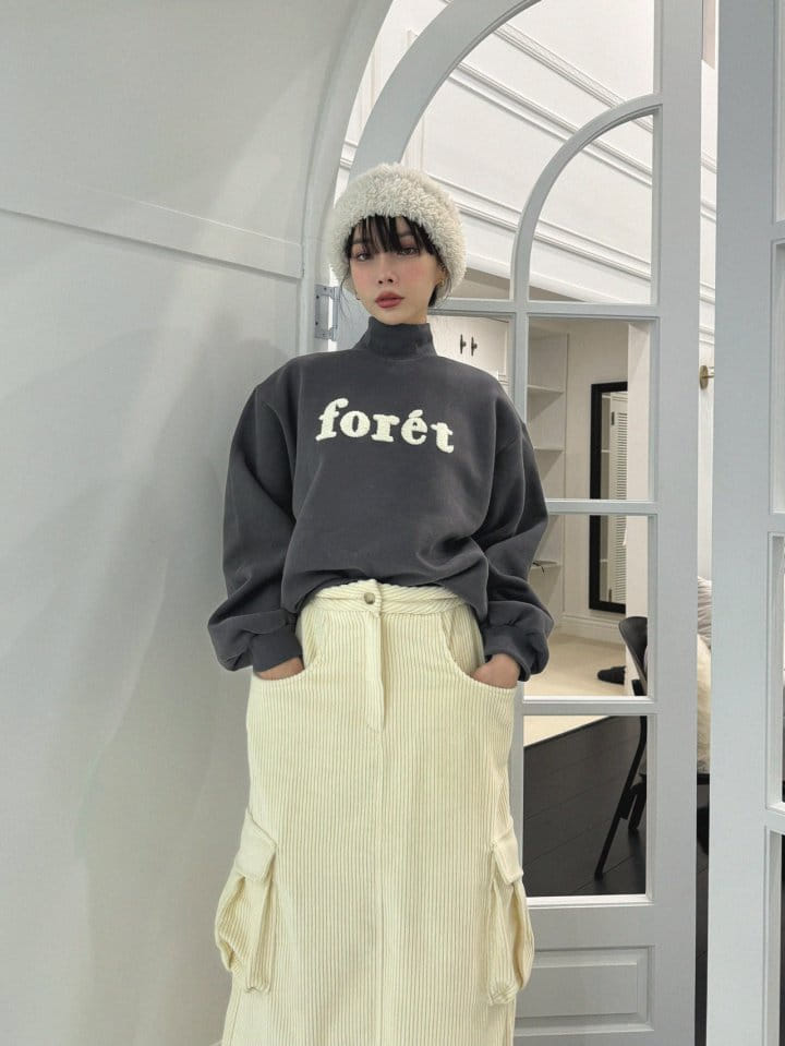 Auver_Fit - Korean Women Fashion - #pursuepretty - Point Bookle Sweatshirt - 8