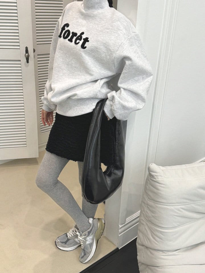 Auver_Fit - Korean Women Fashion - #womensfashion - Point Bookle Sweatshirt