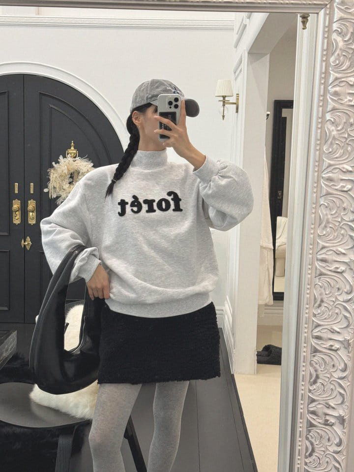 Auver_Fit - Korean Women Fashion - #womensfashion - Point Bookle Sweatshirt - 5