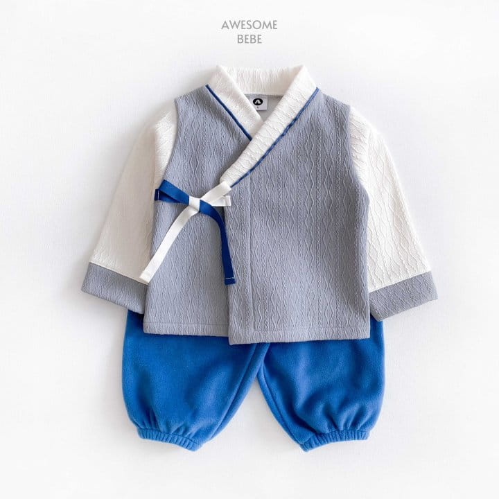 Awesome Bebe - Korean Children Fashion - #designkidswear - Gyeongseong Boy Hanbok 