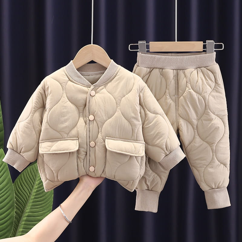 Barcode - Korean Children Fashion - #discoveringself - Kkal Kkal Top Bottom Set - 3