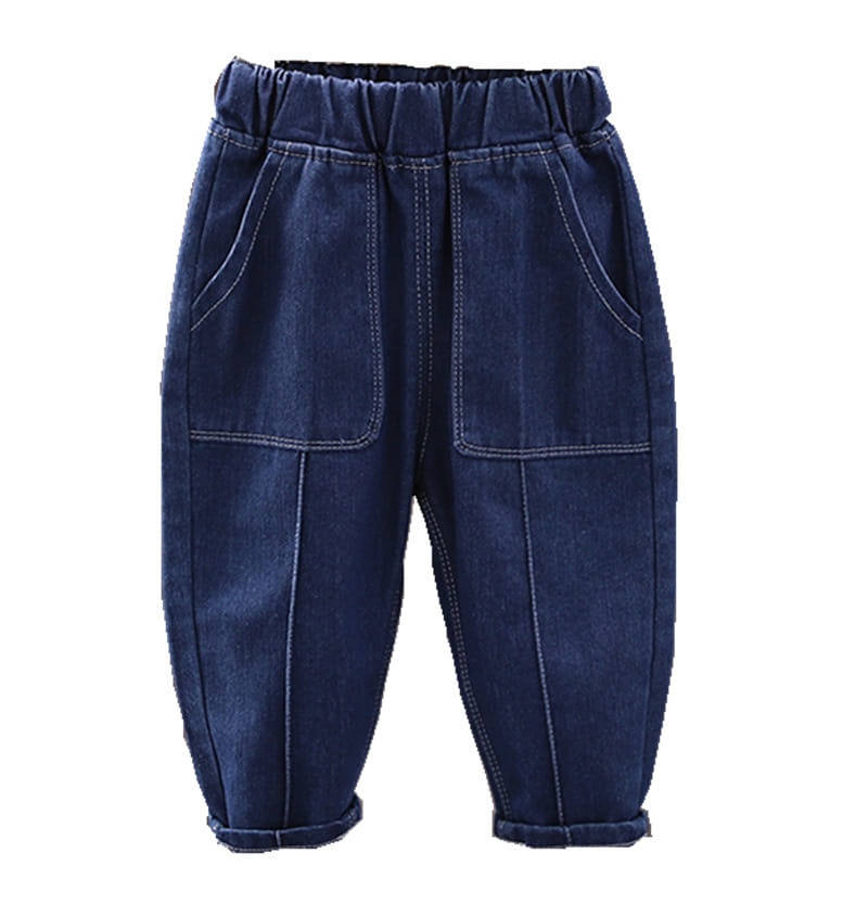 Barcode - Korean Children Fashion - #discoveringself - Banding Jeans