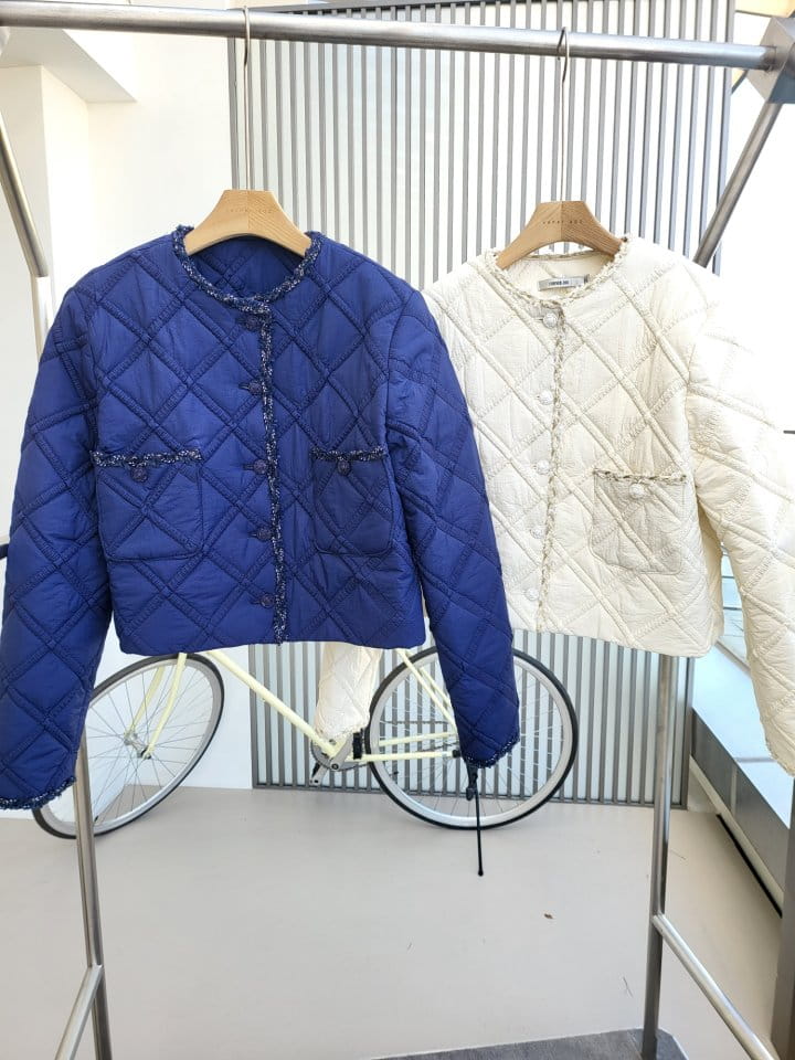 Corner0123 - Korean Women Fashion - #womensfashion - Quilted Jacket - 7