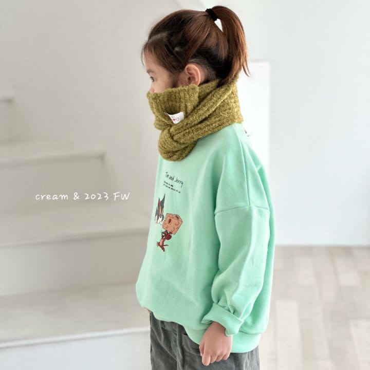 Cream Bbang - Korean Children Fashion - #designkidswear - Tight Knit Muffler - 4