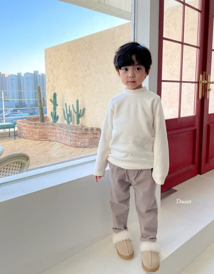 Dsaint - Korean Children Fashion - #Kfashion4kids - Cozy Half Turtleneck Tee - 6