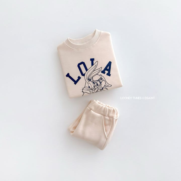 Dsaint - Korean Children Fashion - #kidzfashiontrend - Lola Bucks Bunny Top Bottom Set - 4