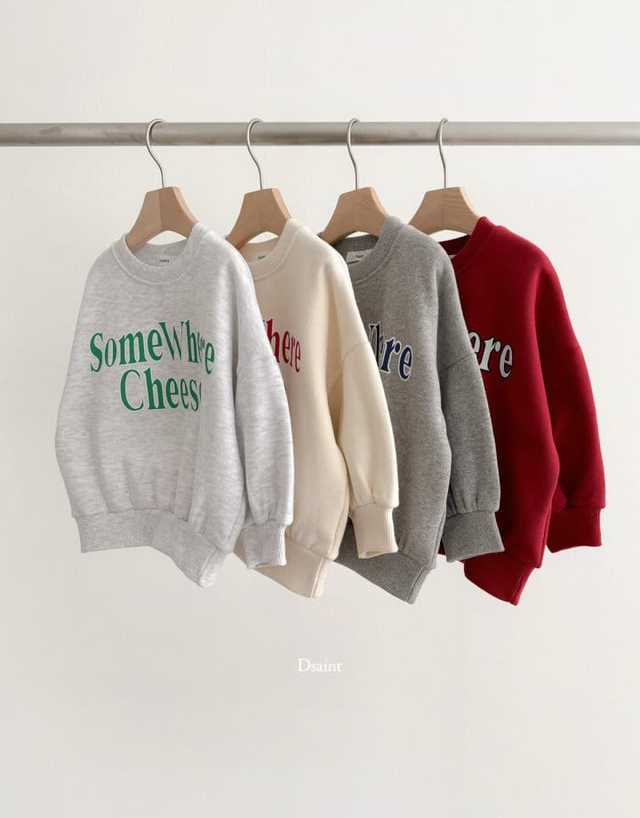 Dsaint - Korean Children Fashion - #Kfashion4kids - Some Where Sweatshirt