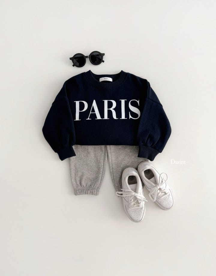 Dsaint - Korean Children Fashion - #childofig - Paris Sweatshirt - 7