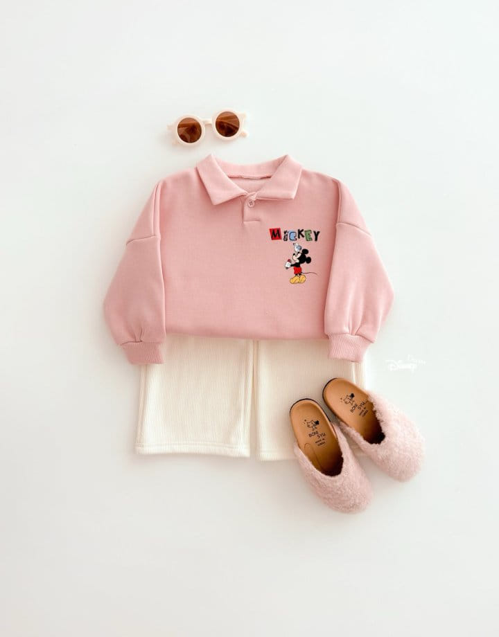 Dsaint - Korean Children Fashion - #childofig - Crayon M Collar Sweatshirt - 8