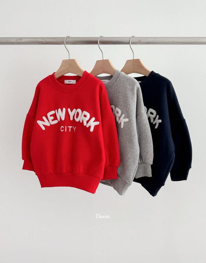 Dsaint - Korean Children Fashion - #childofig - Newyork City Bookle Fleece Sweatshirt - 2