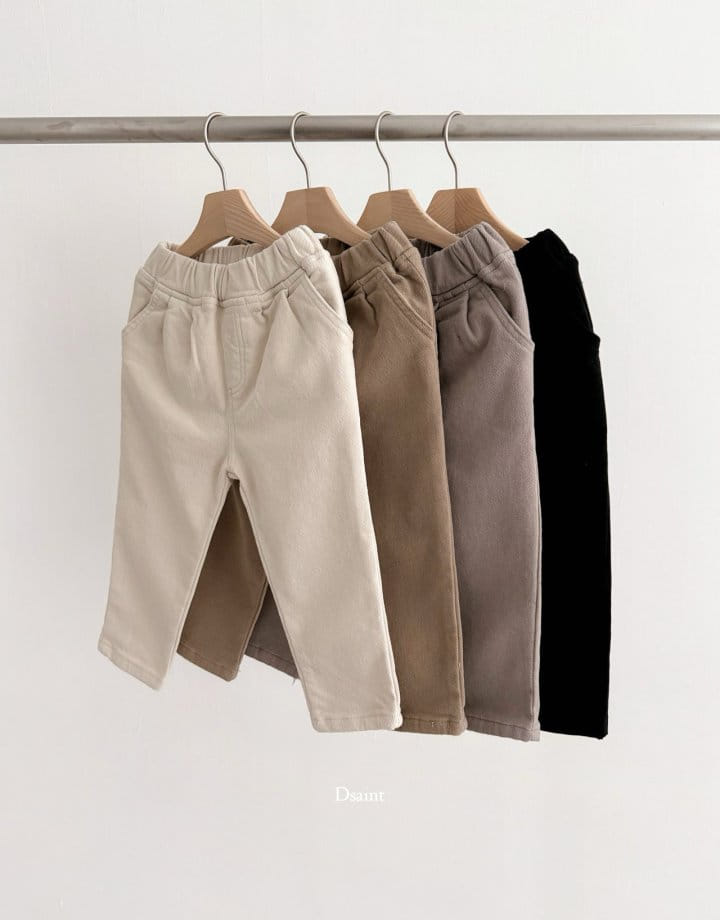 Dsaint - Korean Children Fashion - #childofig - Span C Fleece Baggy Pants